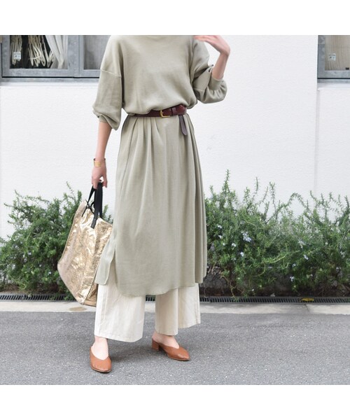 no brand（ノーブランド）の「[ RE-ARRIVAL ]ワッフルサーマルロングOP（ワンピース・レディース・その他）」の8枚目の写真