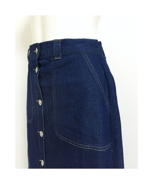 no brand（ノーブランド）の「DENIM LONG SK（デニムスカート・レディース・その他）」の11枚目の写真