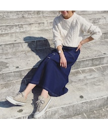 no brand | DENIM LONG SK(デニムスカート)