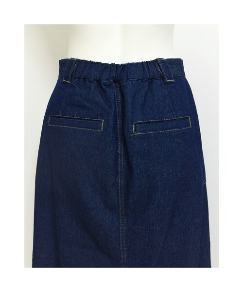 no brand（ノーブランド）の「DENIM LONG SK（デニムスカート・レディース・その他）」の10枚目の写真