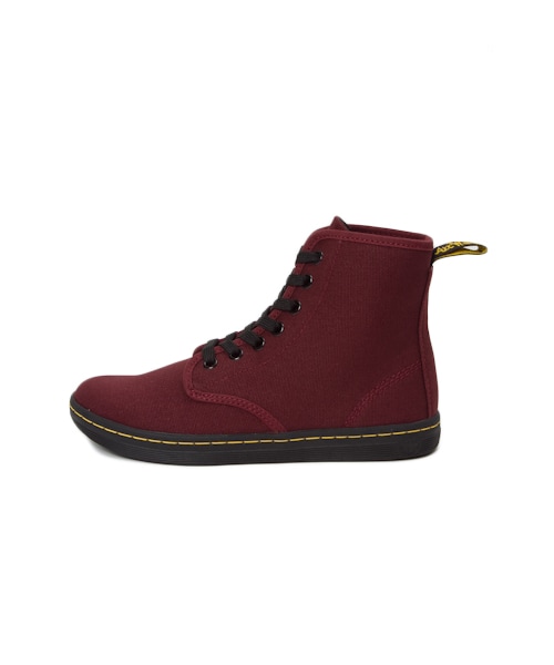 Dr. Martens（ドクターマーチン）の「★SALE対象外★Dr.Martens SHOREDITCH 7-EYE BOOT（シューズ・レディース・ブラック/チェリー・US4/US5）」の4枚目の写真