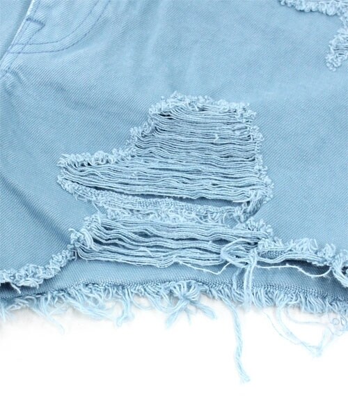 RNA(アールエヌエー)の「カラークラッシュショーパン(パンツ・レディース・オフホワイト/シアンブルー/シグナルレッド・S/M)」の12枚目の写真