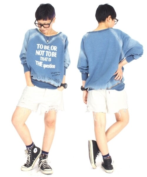 RNA(アールエヌエー)の「カラークラッシュショーパン(パンツ・レディース・オフホワイト/シアンブルー/シグナルレッド・S/M)」の1枚目の写真