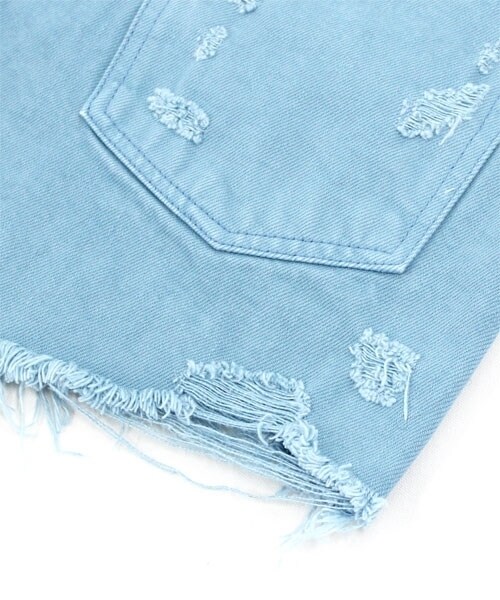 RNA(アールエヌエー)の「カラークラッシュショーパン(パンツ・レディース・オフホワイト/シアンブルー/シグナルレッド・S/M)」の13枚目の写真