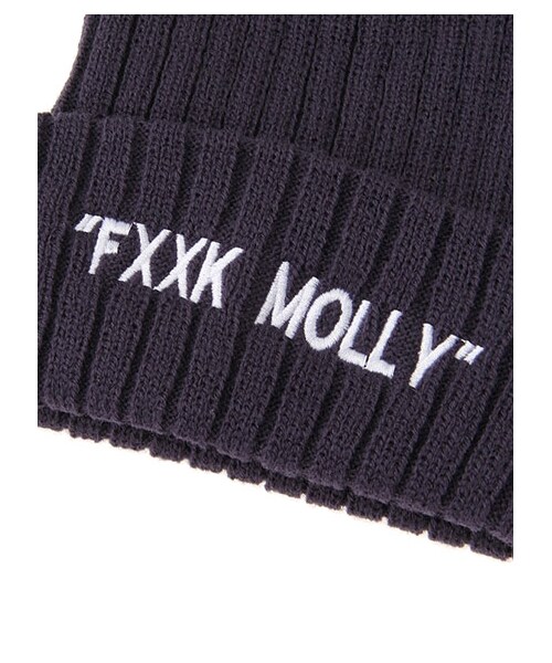 FIG&VIPER（フィグアンドバイパー）の「ビーニー(03368832)（アクセサリー・レディース・ブラック/グレー/ネイビー/レッド・FREE）」の5枚目の写真