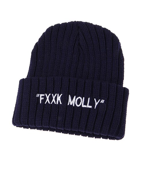 FIG&VIPER（フィグアンドバイパー）の「ビーニー(03368832)（アクセサリー・レディース・ブラック/グレー/ネイビー/レッド・FREE）」の3枚目の写真