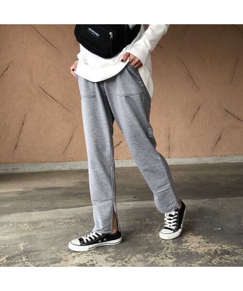 copine（コピン）の「裾スリットスウェットパンツ【クリックポスト対象商品】（その他パンツ・レディース・その他）」の6枚目の写真