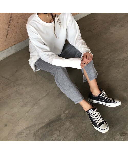 copine（コピン）の「裾スリットスウェットパンツ【クリックポスト対象商品】（その他パンツ・レディース・その他）」の5枚目の写真