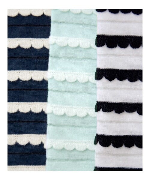 MAJESTIC LEGON(マジェスティックレゴン)の「☆SスカラボーダーT(トップス・レディース・ネイビー柄/オフ/柄/ブルー柄・Free)」の7枚目の写真