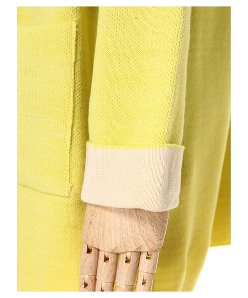 ricori（リコリ）の「Color knit jacket（ジャケット/アウター・レディース・BLUE/YELLOW/RED・FREE）」の10枚目の写真
