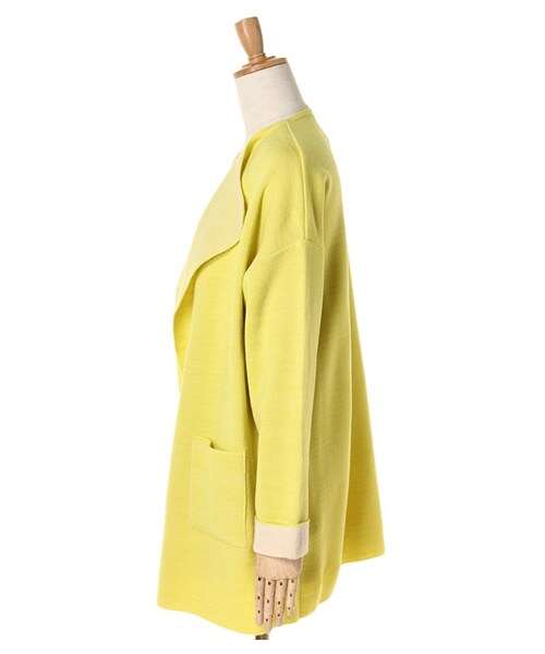 ricori（リコリ）の「Color knit jacket（ジャケット/アウター・レディース・BLUE/YELLOW/RED・FREE）」の7枚目の写真