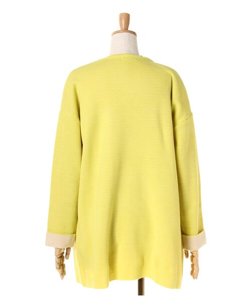 ricori（リコリ）の「Color knit jacket（ジャケット/アウター・レディース・BLUE/YELLOW/RED・FREE）」の6枚目の写真