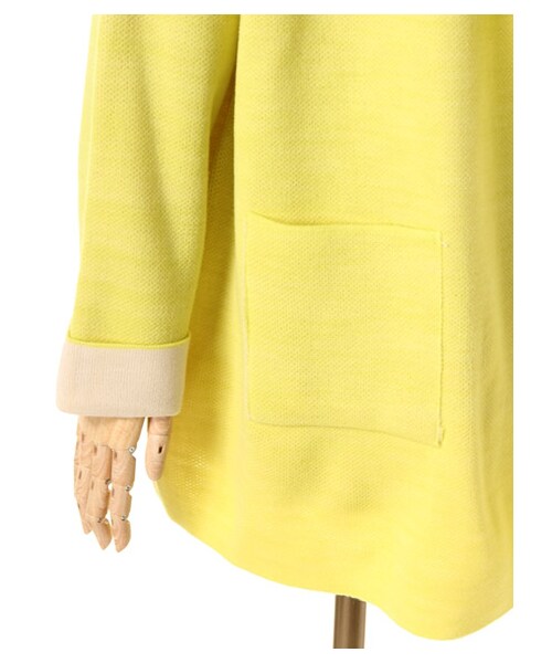 ricori（リコリ）の「Color knit jacket（ジャケット/アウター・レディース・BLUE/YELLOW/RED・FREE）」の9枚目の写真