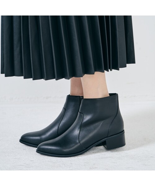 ORiental TRaffic(オリエンタルトラフィック)の「ポインテッドトゥスリットショートブーツ(その他・レディース・ブラック/ブラウン/グレー・SS(21.0cm-21.5cm)/S(22.0cm-22.5cm)/M(23.0cm-23.5cm)/L(24.0cm-24.5cm)/LL(25.0cm-25.5cm)/3L(26.0cm-26.5cm))」の15枚目の写真