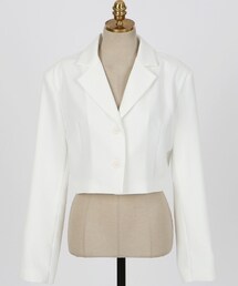 D&B By DABAGIRL | テーラードカラーショートジャケット(テーラードジャケット)