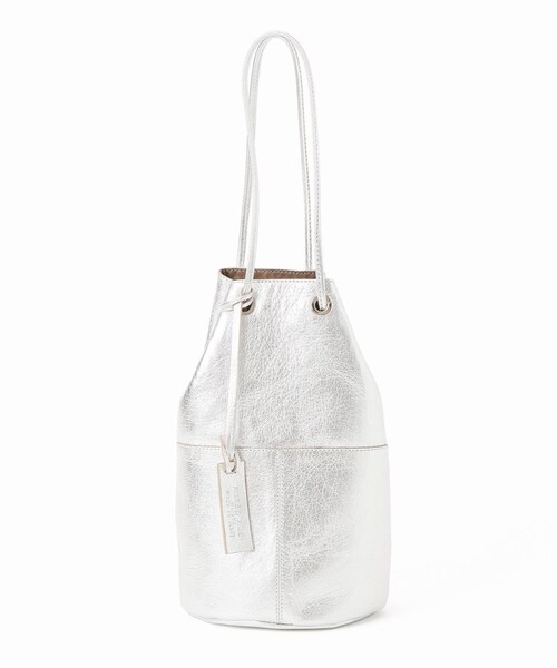 FRAMeWORK（フレームワーク）の「MARCO MASI キンチャクバッグ(シルバー)3◆（バッグ・シルバー/フリー/在庫あり）」の7枚目の写真