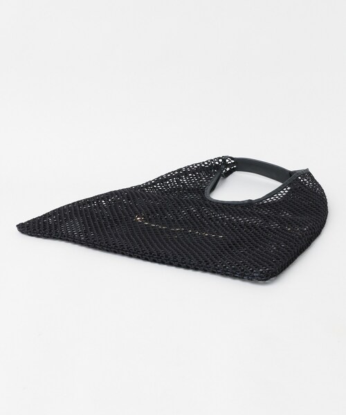 arron(アローン)の「arron KNOTSメッシュバッグ(バッグ・レディース・NATURAL/BLACK・-)」の7枚目の写真