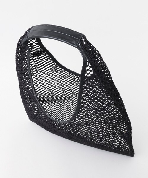 arron(アローン)の「arron KNOTSメッシュバッグ(バッグ・レディース・NATURAL/BLACK・-)」の6枚目の写真