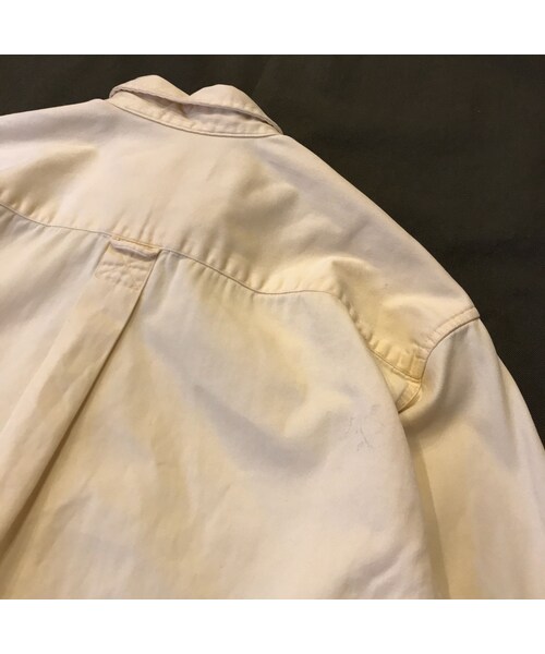 Eddie Bauer(エディーバウアー)の「Made in USA / Eddie Bauer / L/S B.D. Shirt / Natural / Used(シャツ/ブラウス・メンズ・その他)」の5枚目の写真