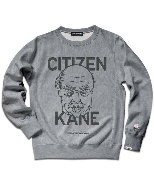 JETLINK(ジェットリンク)の「不朽の名作映画『市民ケーン』より CITIZEN KANE -THE REBEL FACE- SWEAT SHIRTS(スウェット・メンズ・その他)」の1枚目の写真