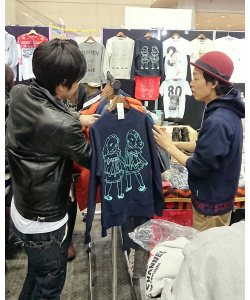 JETLINK(ジェットリンク)の「【残り僅か!】THE LIVING DEAD SWEAT SHIRTS ver.Nightmare 真夜中の悪夢カラー版(パーカー・メンズ・その他)」の10枚目の写真