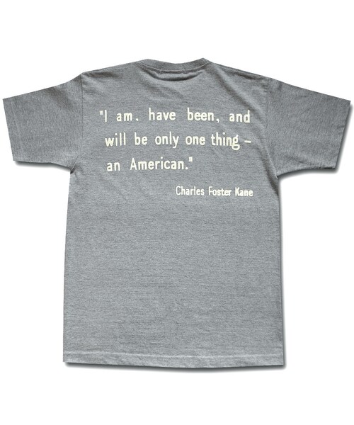 JETLINK(ジェットリンク)の「CITIZEN KANE T-SHIRTS(Tシャツ/カットソー・メンズ・その他)」の2枚目の写真