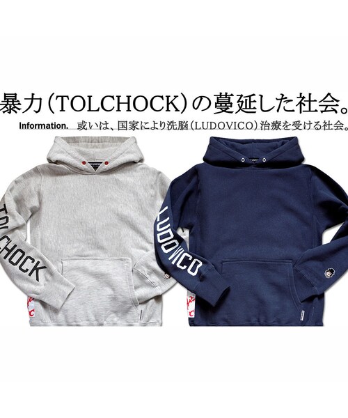 JETLINK(ジェットリンク)の「70年代名作バイオレンス映画をテーマに TOLCHOCK COLLEGE SWEAT SHIRTS(パーカー・メンズ・その他)」の8枚目の写真