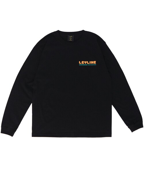 Leyline(レイライン)の「Retro pop l/s tee|Black(Tシャツ/カットソー・レディース・ブラック・S/M/L/XL)」の2枚目の写真