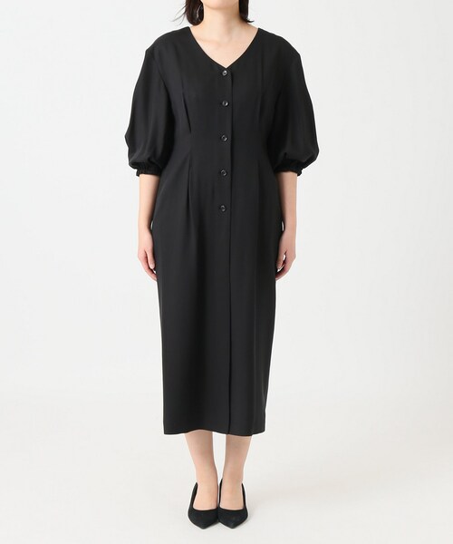 SLOBE IENA（スローブイエナ）の「《予約》Vネックフロントボタン  