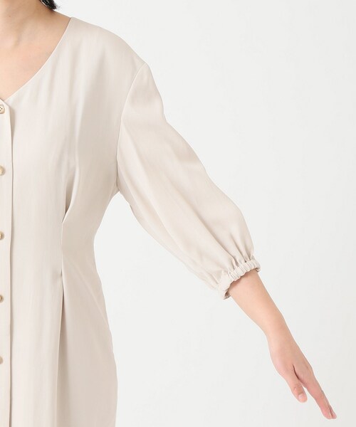 SLOBE IENA（スローブイエナ）の「《予約》Vネックフロントボタン  
