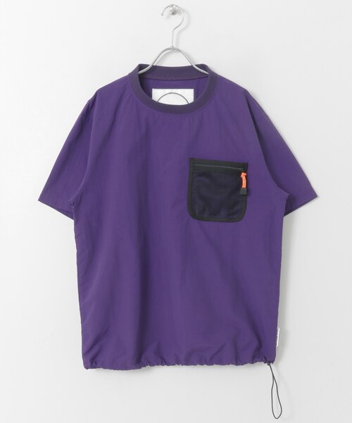 URBAN RESEARCH DOORS（アーバンリサーチドアーズ）の「BURLAP OUTFITTER×DOORS 別注MESH POCKET T-SHIRTS（トップス・メンズ・ORANGE/TURQUOISE/BLACK/PURPLE・M/L）」の11枚目の写真