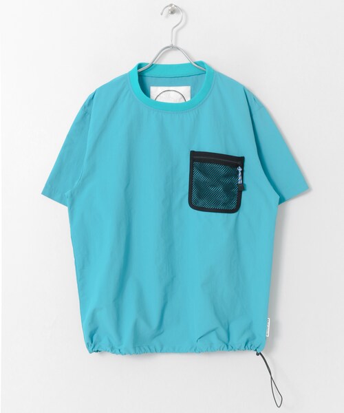URBAN RESEARCH DOORS（アーバンリサーチドアーズ）の「BURLAP OUTFITTER×DOORS 別注MESH POCKET T-SHIRTS（トップス・メンズ・ORANGE/TURQUOISE/BLACK/PURPLE・M/L）」の10枚目の写真