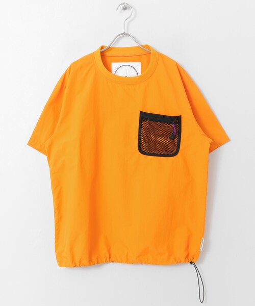 URBAN RESEARCH DOORS（アーバンリサーチドアーズ）の「BURLAP OUTFITTER×DOORS 別注MESH POCKET T-SHIRTS（トップス・メンズ・ORANGE/TURQUOISE/BLACK/PURPLE・M/L）」の12枚目の写真