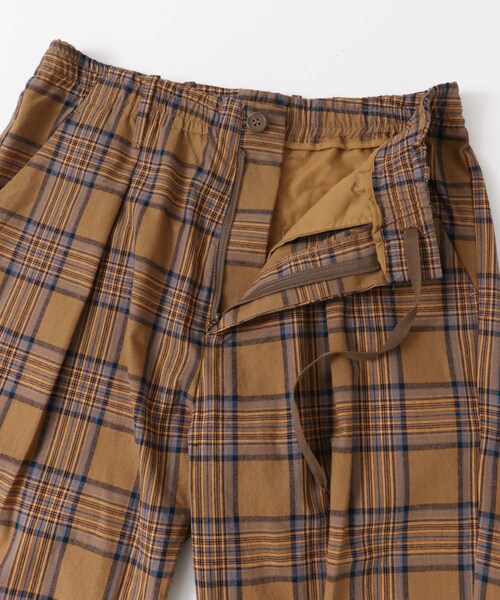 SENSE OF PLACE by URBAN RESEARCH（センスオブプレイスバイアーバンリサーチ）の「タータンチェックテーパードスラックス（パンツ・メンズ・BLACK/BEIGE・M/L）」の6枚目の写真