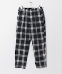 SENSE OF PLACE by URBAN RESEARCH | タータンチェックテーパードスラックス(パンツ)