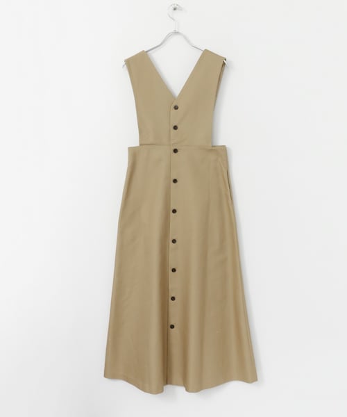 URBAN RESEARCH（アーバンリサーチ）の「コットン2重織2WAYジャンスカ（ワンピース/ドレス・レディース・BEIGE/NAVY・FREE）」の20枚目の写真