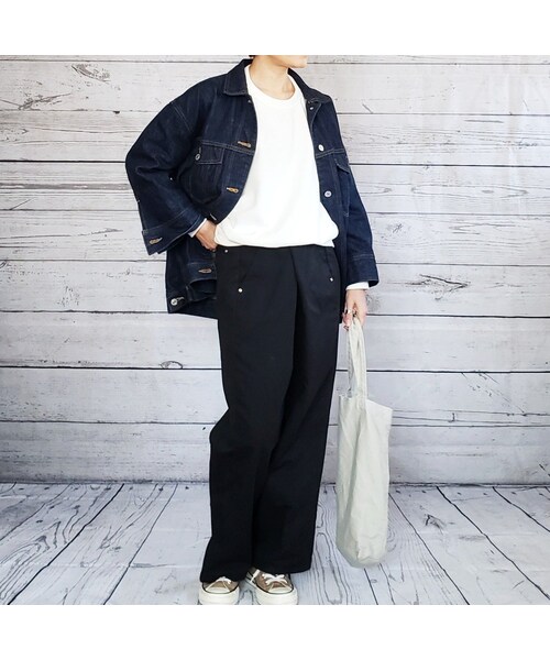 Handmade（ハンドメイド）の「ラグランスリーブビッグスエット（スウェット・レディース・その他）」の8枚目の写真