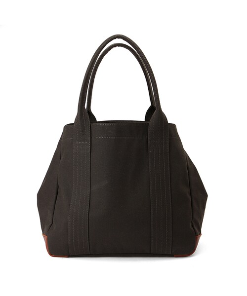 SERIES（シリーズ）の「[series;] 빈티지 왁스 토트백（バッグ・メンズ・카키・XXX）」の2枚目の写真