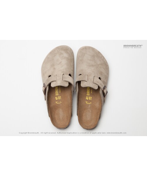 BIRKENSTOCK(ビルケンシュトック)の「BOSTON(シューズ・メンズ・TAUPE・260/265/270)」の4枚目の写真