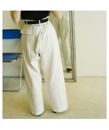 gourmet jeans | ■お問い合わせ商品■ gourmet  jeans "ふatg" （ホワイト）(その他パンツ)