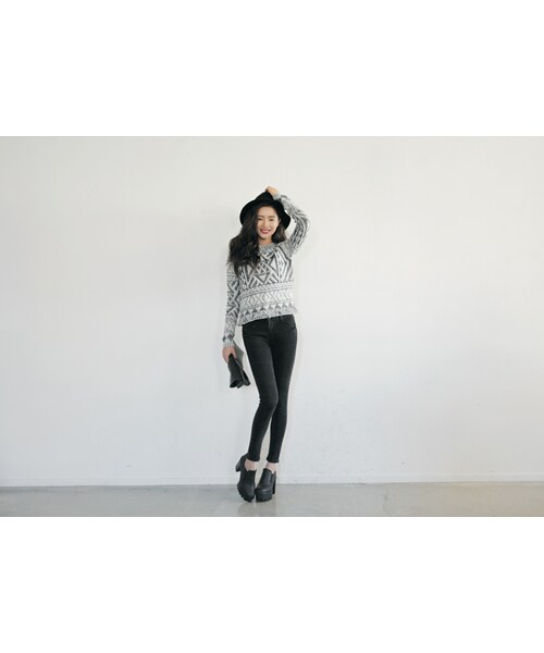 STYLENANDA（スタイルナンダ）の「シンプル厚底パンプス（シューズ・レディース・ブラック・230(230)/235(235)/240(240)/245(245)）」の6枚目の写真