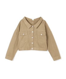 GRL | ツイルバックボタンGジャン(ミリタリージャケット)