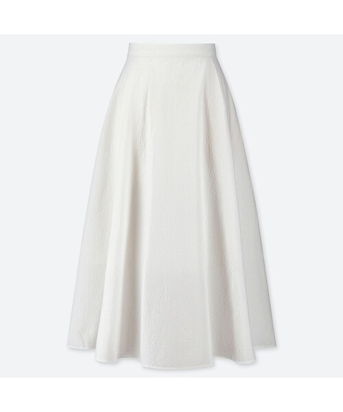 UNIQLO（ユニクロ）の「シアサッカーサーキュラースカート（スカート