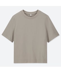 UNIQLO | クロップドクルーネックT（半袖）(Tシャツ/カットソー)