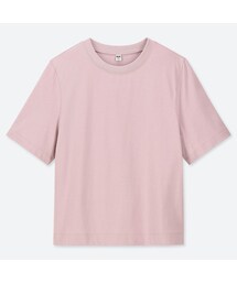 UNIQLO | クロップドクルーネックT（半袖）(Tシャツ/カットソー)