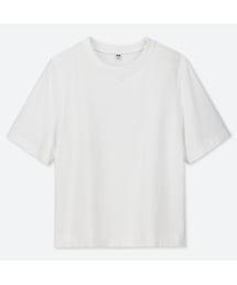 UNIQLO | クロップドクルーネックT（半袖）(Tシャツ/カットソー)