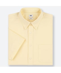 UNIQLO | オックスフォードスリムフィットシャツ（ボタンダウン・半袖）(シャツ/ブラウス)