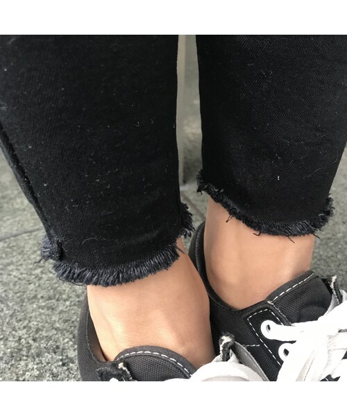 no brand（ノーブランド）の「膝上パカstretchデニムパンツ（デニムパンツ・レディース・その他）」の11枚目の写真