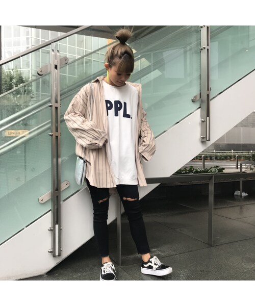 no brand（ノーブランド）の「膝上パカstretchデニムパンツ（デニムパンツ・レディース・その他）」の7枚目の写真