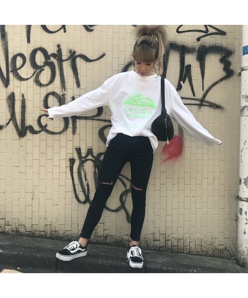 no brand（ノーブランド）の「膝上パカstretchデニムパンツ（デニムパンツ・レディース・その他）」の8枚目の写真